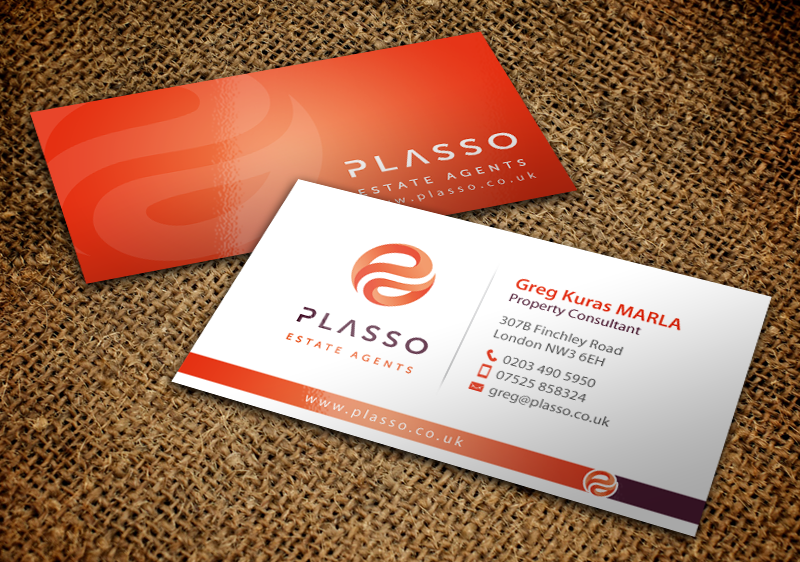 Business Card Design by chandrayaan.creative for Plasso | Design #12353448