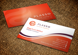 Business Card Design by chandrayaan.creative for Plasso | Design: #12353451