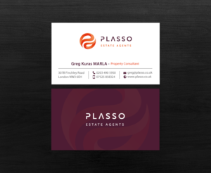 Business Card Design by chandrayaan.creative for Plasso | Design: #12364634