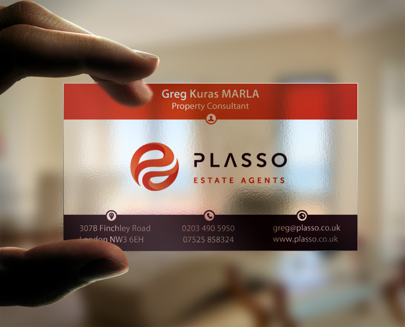 Business Card Design by chandrayaan.creative for Plasso | Design #12364636