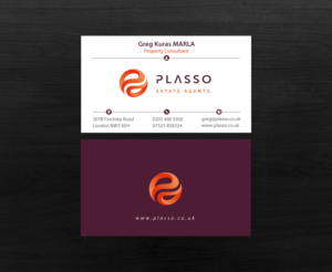 Business Card Design by chandrayaan.creative for Plasso | Design: #12364640