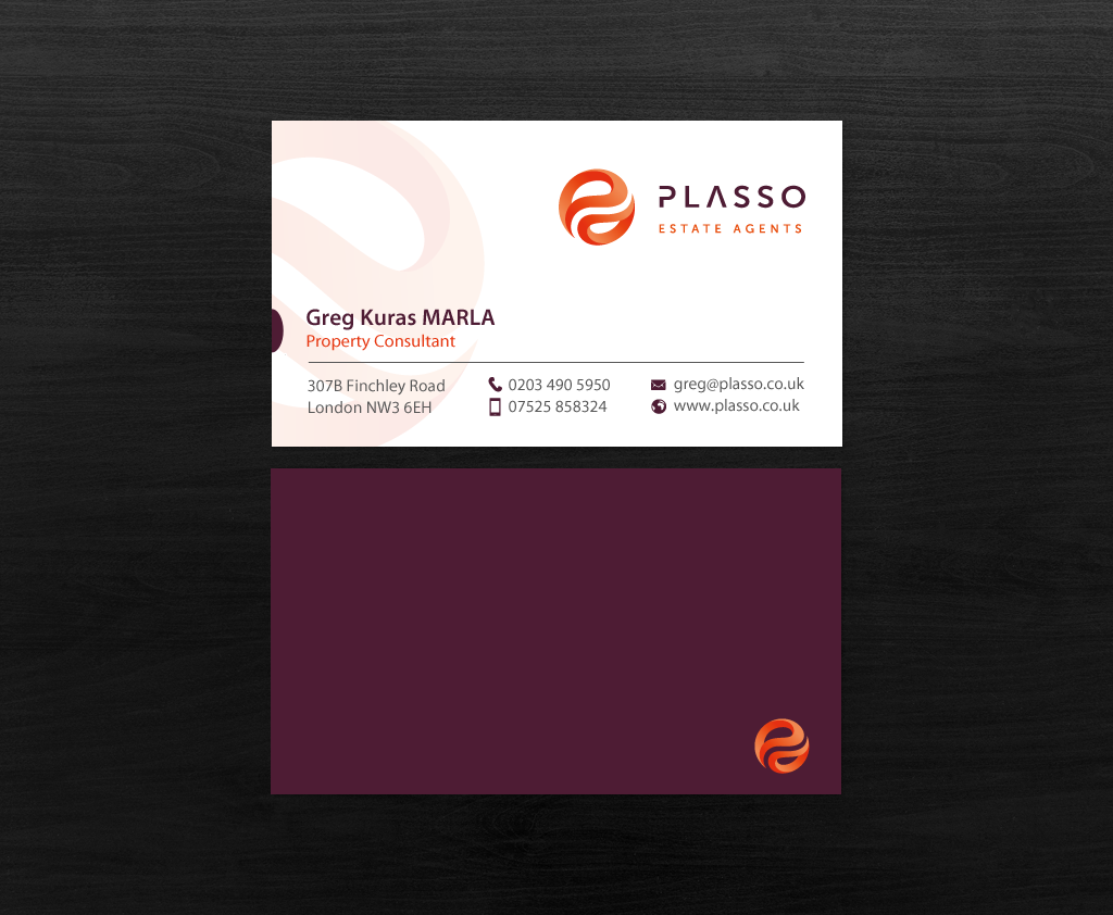 Design de Carte de Visite par chandrayaan.creative pour Plasso | Design #12364641