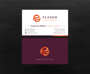 Business Card Design by chandrayaan.creative for Plasso | Design: #12364644