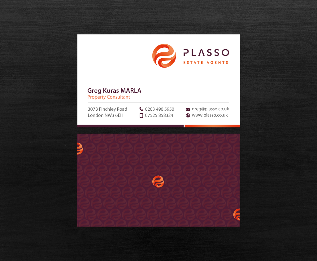 Business Card Design by chandrayaan.creative for Plasso | Design #12364646