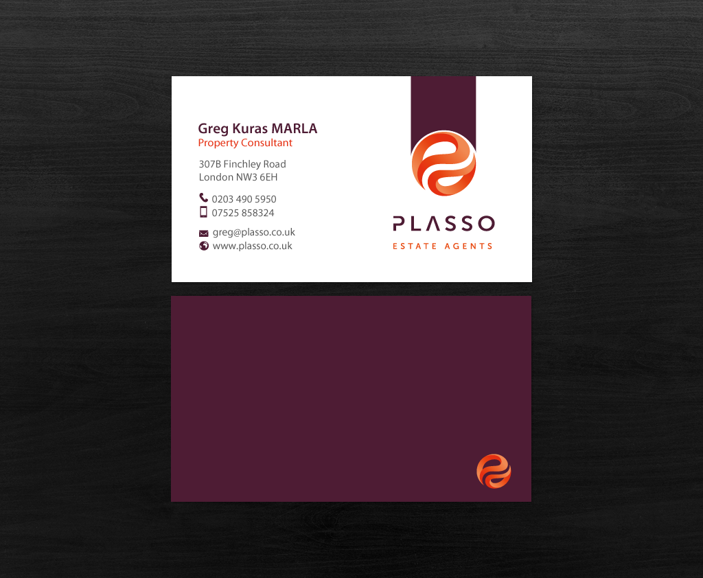 Design de Carte de Visite par chandrayaan.creative pour Plasso | Design #12364653