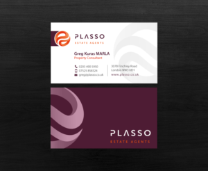 Business Card Design by chandrayaan.creative for Plasso | Design: #12364656