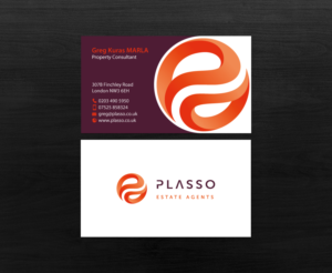 Business Card Design by chandrayaan.creative for Plasso | Design: #12364657