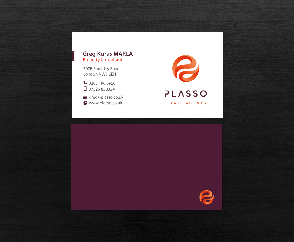 Design de Carte de Visite par chandrayaan.creative pour Plasso | Design #12364659