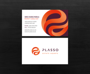 Business Card Design by chandrayaan.creative for Plasso | Design: #12364662