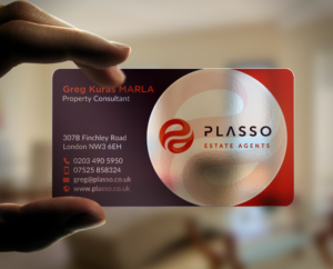 Business Card Design by chandrayaan.creative for Plasso | Design: #12364663