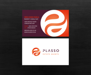 Business Card Design by chandrayaan.creative for Plasso | Design: #12364664