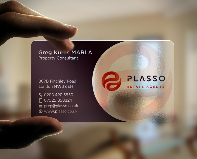 Business Card Design by chandrayaan.creative for Plasso | Design #12364669