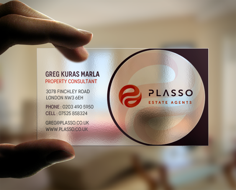 Business Card Design by chandrayaan.creative for Plasso | Design #12364670