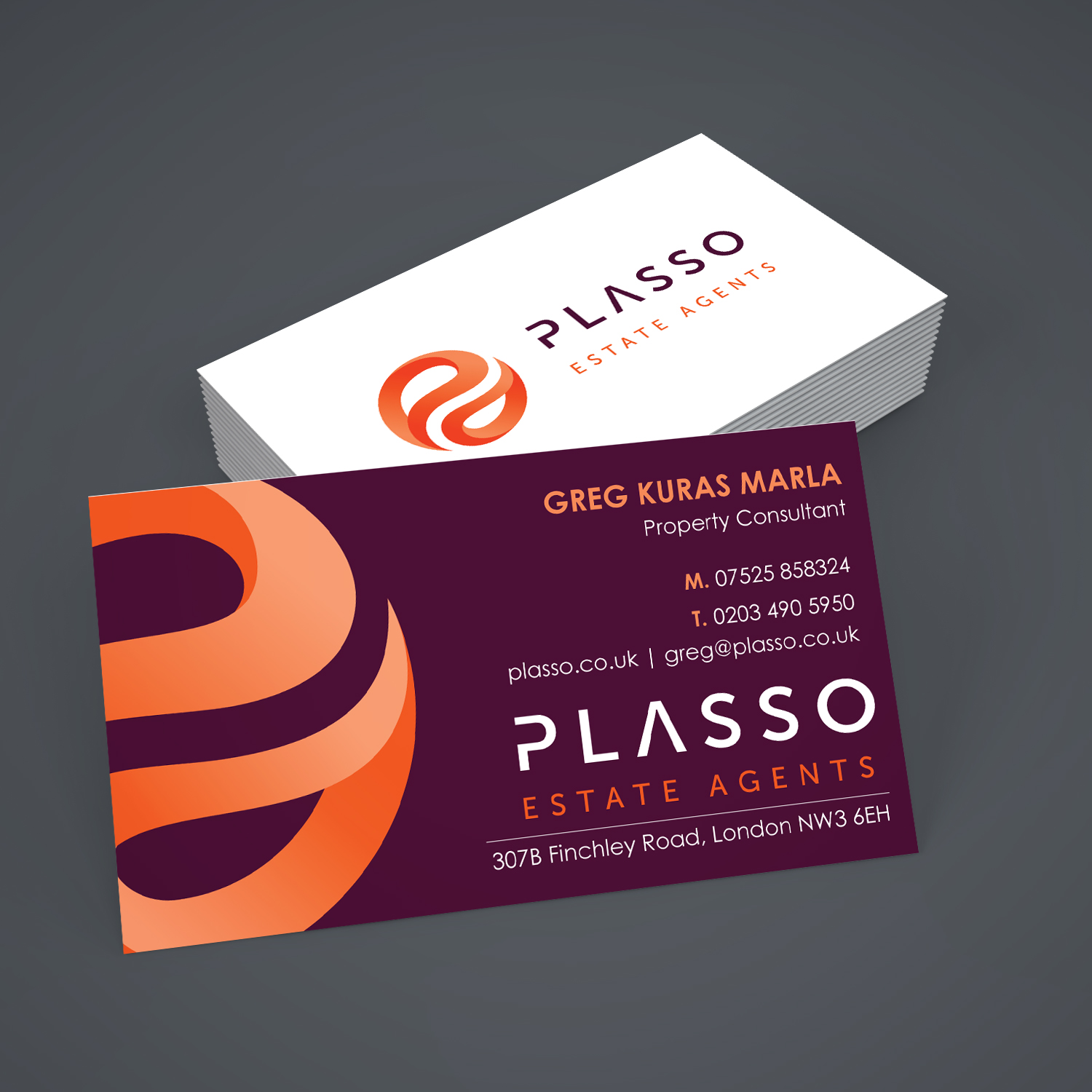 Business Card Design by Creative Jiniya for Plasso | Design #12344852