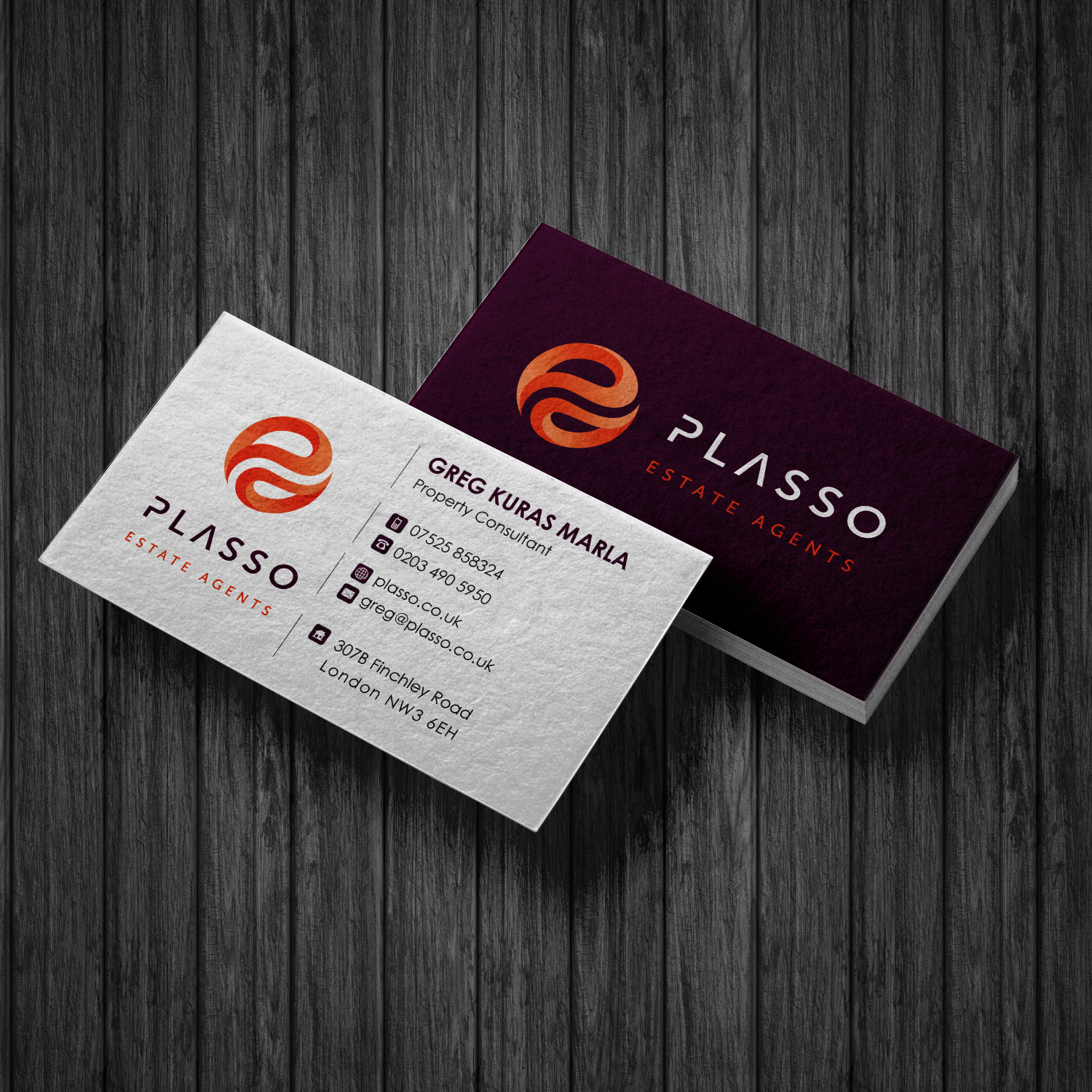 Business Card Design by Creative Jiniya for Plasso | Design #12344853