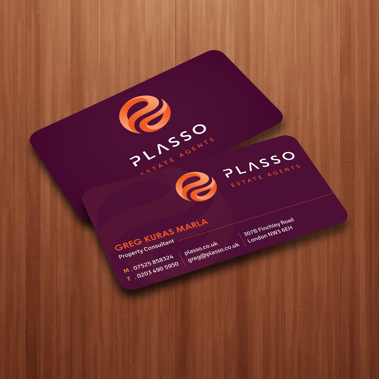Business Card Design by Creative Jiniya for Plasso | Design #12344854