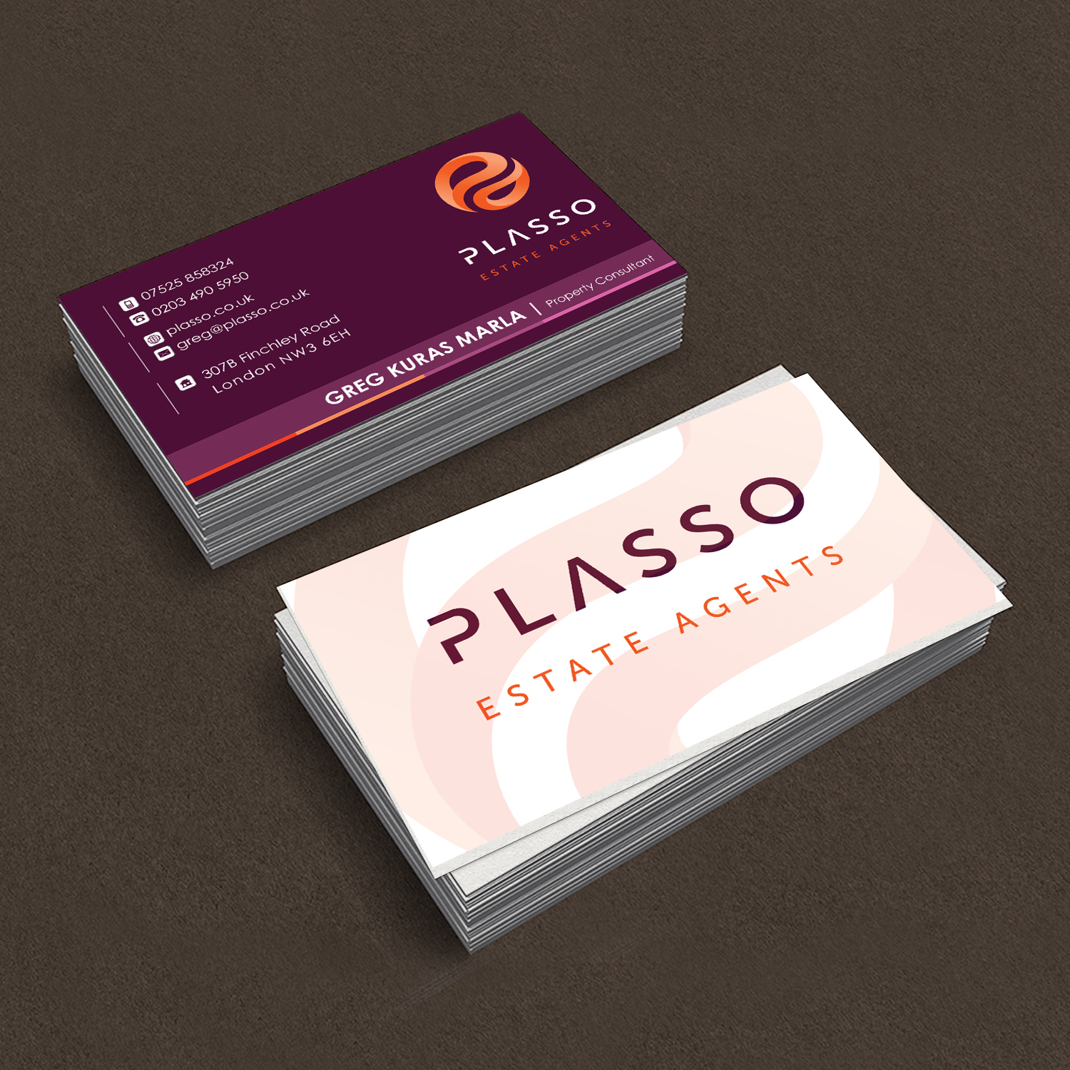 Business Card Design by Creative Jiniya for Plasso | Design #12344855