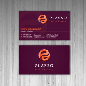 Business Card Design by Creative Jiniya for Plasso | Design: #12353807
