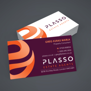 Business Card Design by Creative Jiniya for Plasso | Design: #12353948