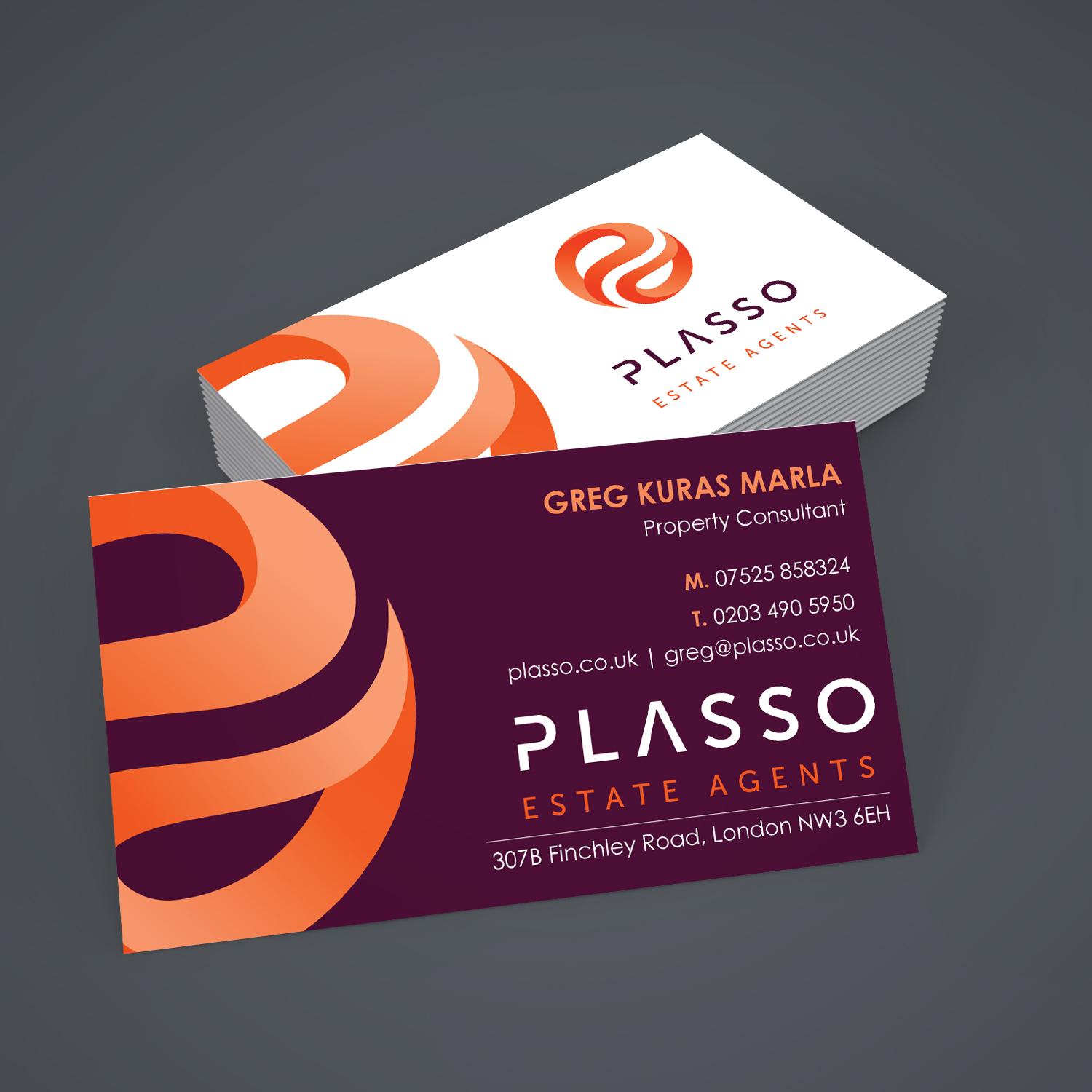 Business Card Design by Creative Jiniya for Plasso | Design #12353949