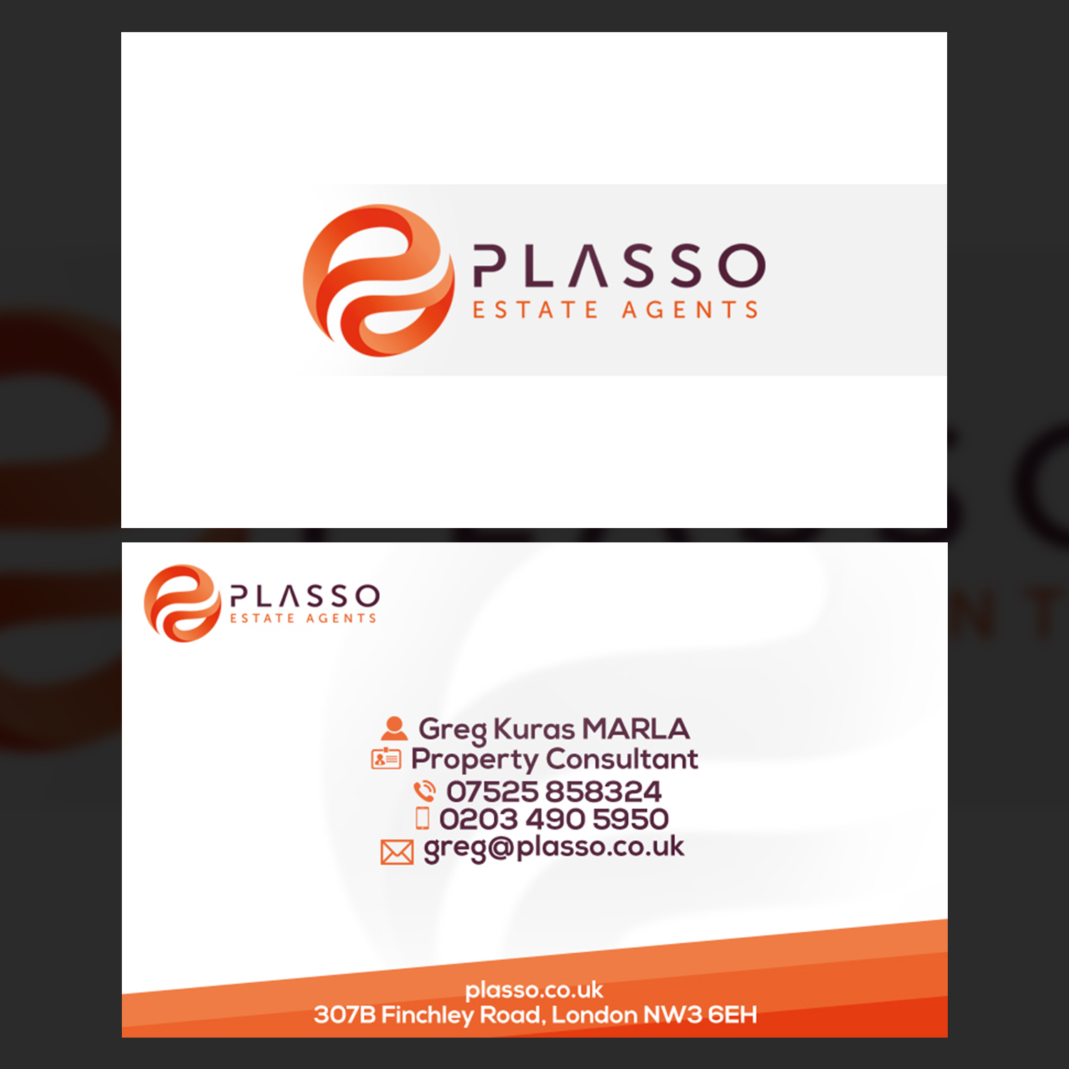 Business Card Design by TrixxCreative for Plasso | Design #12381134