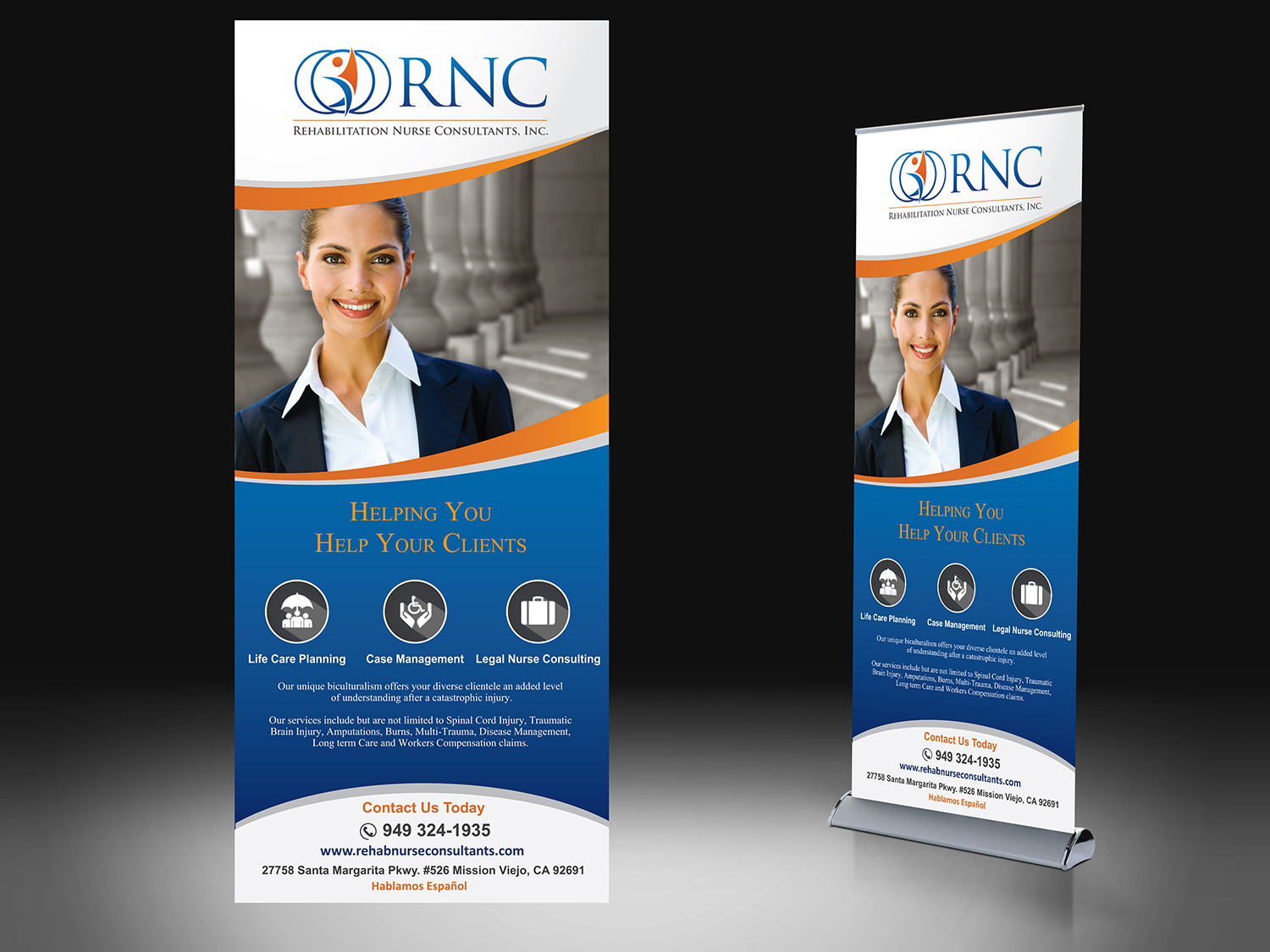 Upmarket Professional Legal Banner Ad Design For A Company By