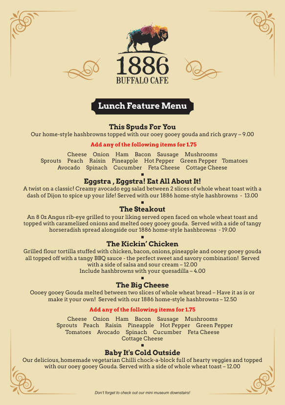 Menu Design by pa2pat for this project | Design #12532602