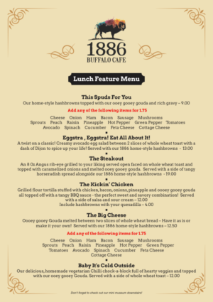 Diseño de Menú por pa2pat para este proyecto | Diseño: #12539535