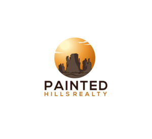 Logo Design by ecorokerz for Painted Hills Realty  | Design #12814774