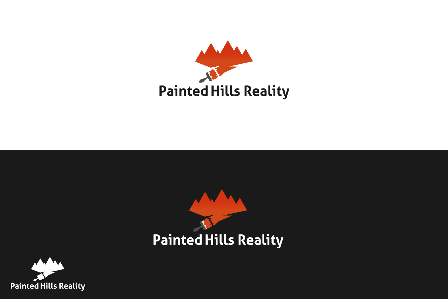 Logo Design by AbdullahDesigns™ for Painted Hills Realty  | Design #12897044