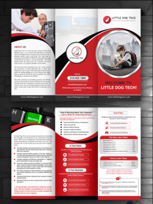 Sales Flyer or Trifold for selling our Monthly Computer Service | Design de Flyer par innovative earth
