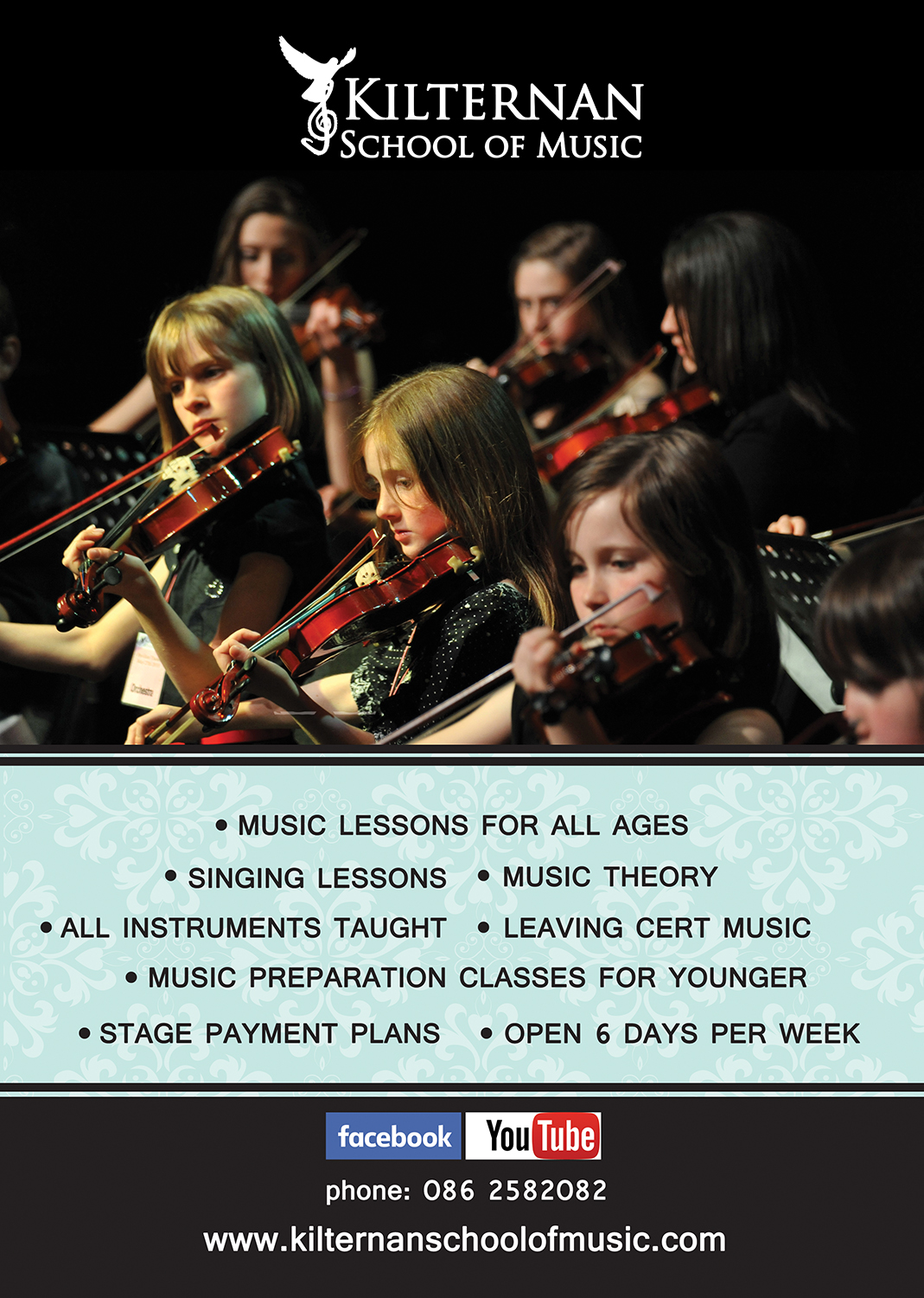 Flyer-Design von Cris für KIlternan School of Music | Design #12426043