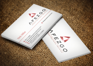 Business Card Design by Pixi Dust for AFEZGO | Design: #12366174
