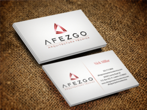 Business Card Design by Pixi Dust for AFEZGO | Design: #12366175