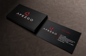 Business Card Design by Pixi Dust for AFEZGO | Design: #12366176