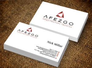Business Card Design by Pixi Dust for AFEZGO | Design: #12366177