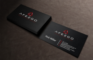 Business Card Design by Pixi Dust for AFEZGO | Design: #12366194