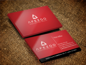 Business Card Design by Pixi Dust for AFEZGO | Design: #12366195