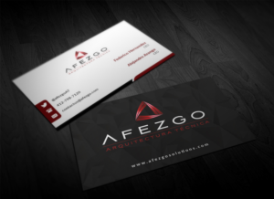 Business Card Design by Pointless Pixels India for AFEZGO | Design: #12369164
