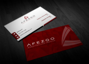 Business Card Design by Pointless Pixels India for AFEZGO | Design: #12369166