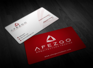 Business Card Design by Pointless Pixels India for AFEZGO | Design: #12369173