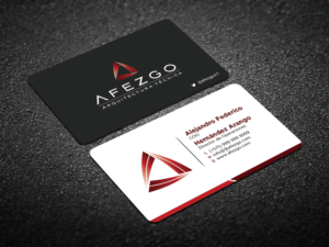 Business Card Design by Verified artistry (Design garden) for AFEZGO | Design: #12439870