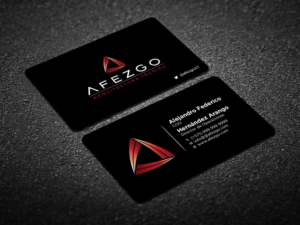 Business Card Design by Verified artistry (Design garden) for AFEZGO | Design: #12439872