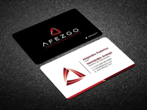 Business Card Design by Verified artistry (Design garden) for AFEZGO | Design: #12439876