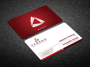 Business Card Design by Verified artistry (Design garden) for AFEZGO | Design: #12439877