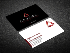Business Card Design by Verified artistry (Design garden) for AFEZGO | Design: #12439882