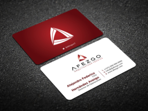 Business Card Design by Verified artistry (Design garden) for AFEZGO | Design: #12439890
