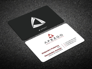 Business Card Design by Verified artistry (Design garden) for AFEZGO | Design: #12439891