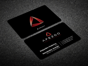 Business Card Design by Verified artistry (Design garden) for AFEZGO | Design: #12439892