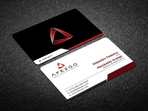 Business Card Design by Verified artistry (Design garden) for AFEZGO | Design: #12439893